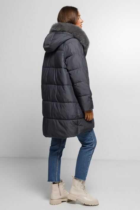 Пуховик з хутром і каптуром Пуховик з хутром
1031-14