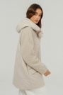 Куртка кокон збоку Куртка з рукавами під ангору 10610-1