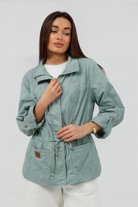 Вітровка жіноча фісташкова літня Ветровка catton 180-108