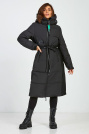 Пуховик приталений жіночий Пуховик приталений 1116-9