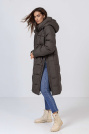 Пуховик стильний жіночий зимовий Пуховик стильний 118-1