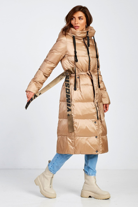 Пуховик Yimisis camel жіночий Пуховик Yimisis 1227-camel-16