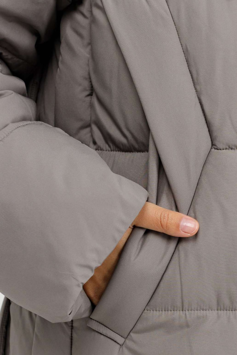 Пуховик жіночий батал фото 2 Пуховик великих розмірів 125-16