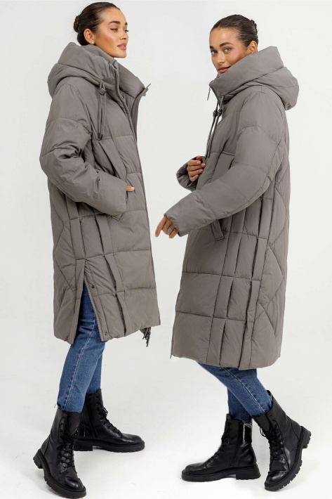 Пуховик жіночий батал фото  Пуховик великих розмірів 125-90