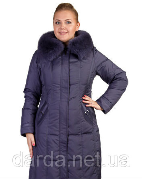 Качественное зимнее женское пальто большого размера распродажа Decently 13В44