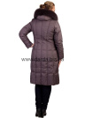 Доинное женское зимнее пальто с мехом распродажа Decently 13В1212