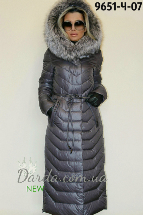 Длинное пальто женское фирма Fodarlloy 9651-C фото 4