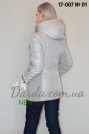 Куртка приталенная женская Daser 17-007 с капюшоном фото 4