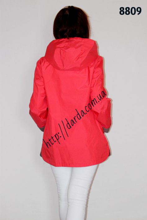 Куртка стильная Quiet Poem 8809 красного цвета Куртка стильная Quiet Poem 8809 красная