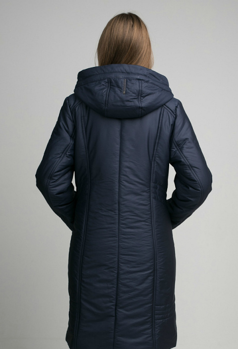 palto-kosuha-black-red-26039 вид сзади palto-kosuha-black-red-26039 с капюшоном вид сзади