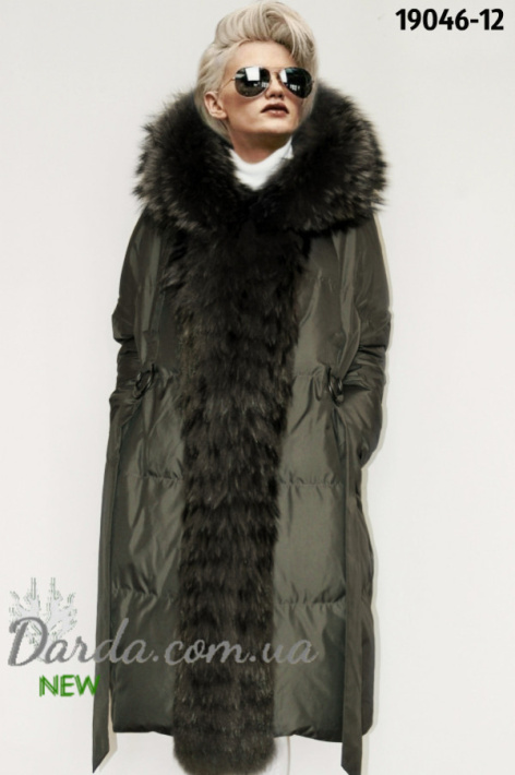 Пуховик одеяло Oversized цвет хаки Mishele 19046 Пуховик одеяло Oversized Mishele 19046 хаки