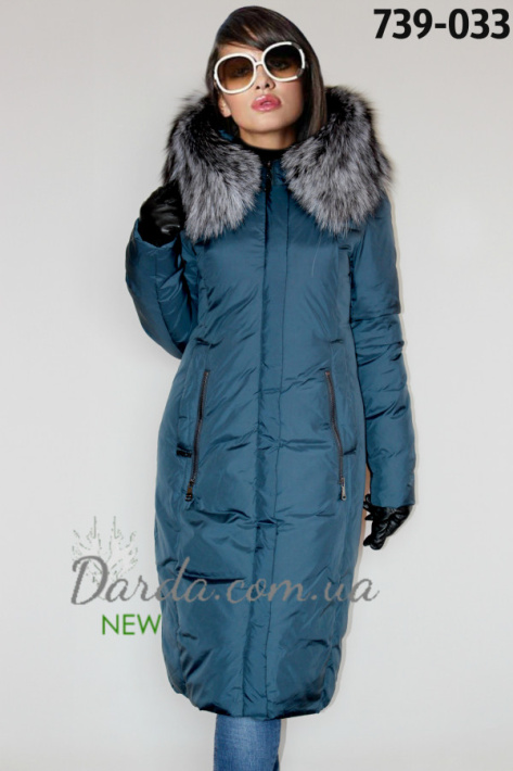 Пуховики Peercat цвета морской волны № 033 Пуховики Peercat 739 фото 4