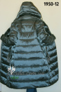 Серебряная куртка-пуховик больших размеров Svidni 1950 фото 3