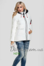 Зимняя куртка Towmy 2333 спорт шик в белом цвете Зимняя куртка Towmy 2333 спорт шик фото 2
