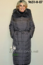 Зимнее пальто женское с мехом норки Fadorlloy 9651-Н фото 5