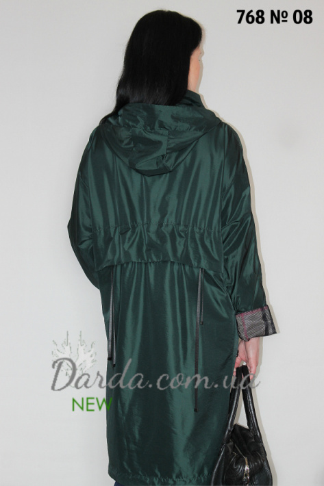 Плащ тренч Burberry Mishele 768 вид сзади Плащ тренч Burberry Mishele 768 с кокеткой