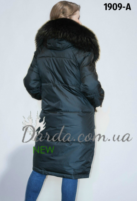 Зимняя куртка oversize с натуральным мехом Damader 1909-А фото 2
