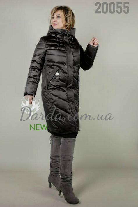 Зимнее пальто женское Mishele 20055-N-B фото 7