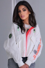 Бомбер женский Yimosis 5315 белый Бомбер женский Yimosis 5315 фото 1