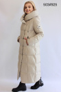 Длинный зимний пуховик светлый Длинный зимний пуховик 503-902-1