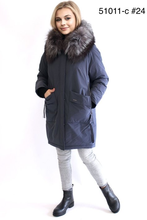 Куртка зимняя с мехом 51011-с-24