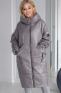 Пальто кокон Plus size 9790-5