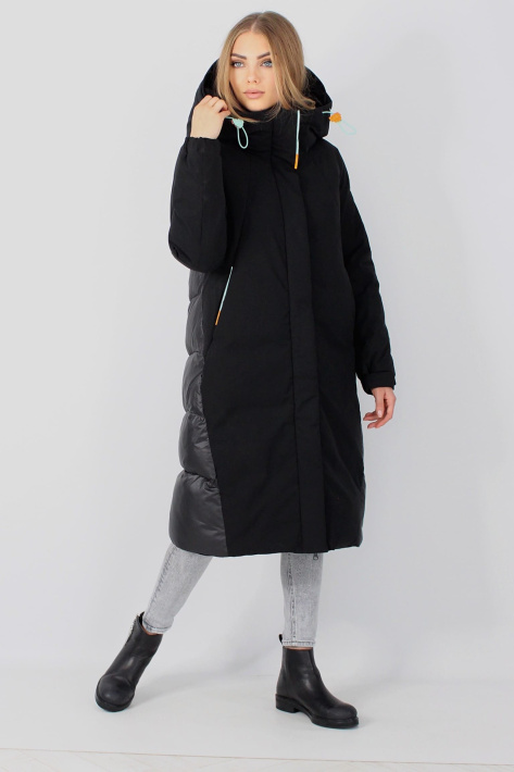 Пуховик парка фасон трапеция Пуховик парка 3218-n-1