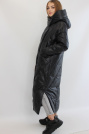 Пуховое пальто-кокон 124 см Snow Owl 9107 фото 13