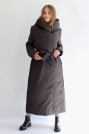 Пуховик для высоких с поясом Пуховик для высоких 7815-233