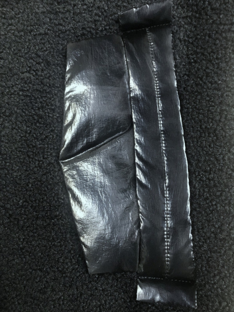 Шуба из искусственного меха карман 79A40-1