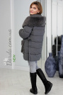 Зимняя куртка женская мех овчина 21106-23