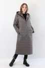Стеганое плащ-пальто женское Стеганое плащ-пальто 21739-073