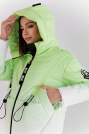 Куртка спорт шик лайм карман Куртка спорт шик 22902-1