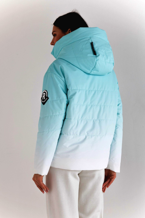 Куртка спорт шик лагуна со спины Куртка спорт шик 22902-187