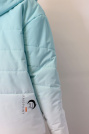 Куртка спорт шик цвет лагуна принт Куртка спорт шик 22902-241