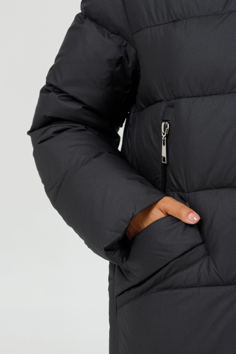 Пуховик жіночий в деталях  Пуховик жіночий 322-6