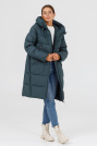 Пуховик жіночий зелений Пуховик жіночий 322-8