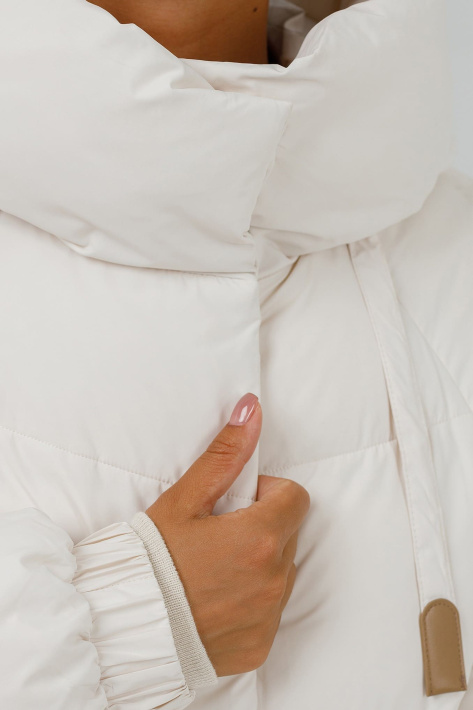 Зимова куртка-зефірка з коміром стійкою Зимова куртка-зефірка 23418-01-2