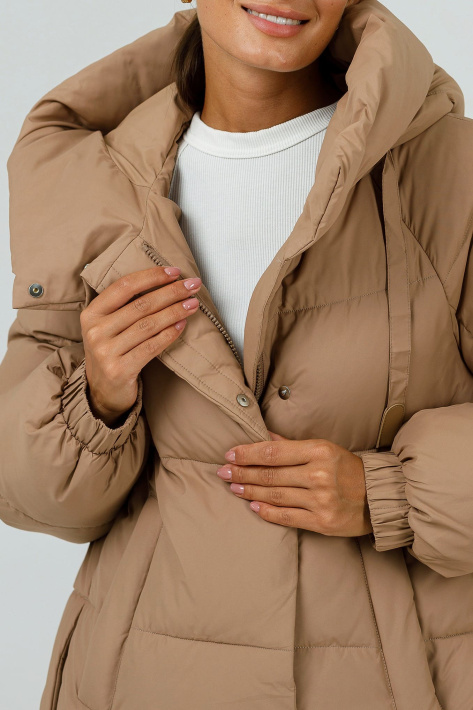 Зимова куртка-зефірка в деталях Зимова куртка-зефірка 23418-09-7