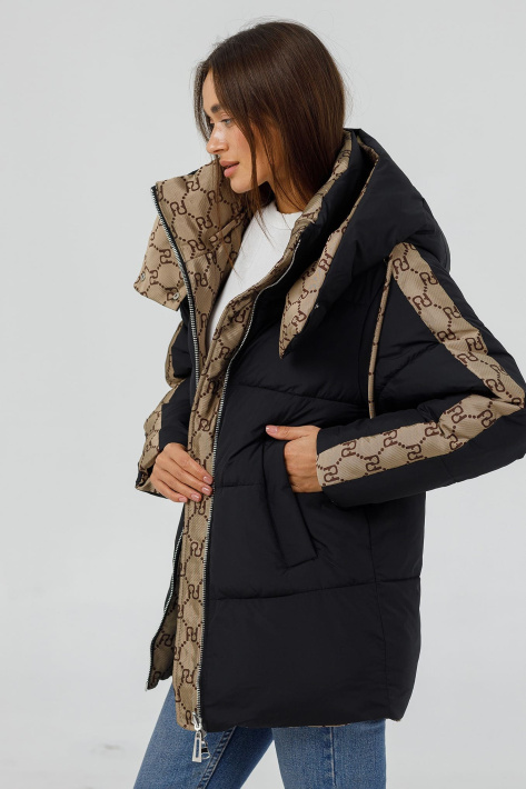 Пуховик двосторнній розстібнутий Пуховик двосторнній 23440-04-2