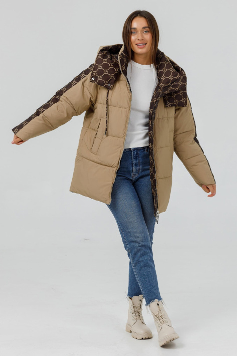 Пуховик двосторнній жіночий Пуховик двосторнній 23440-09-2