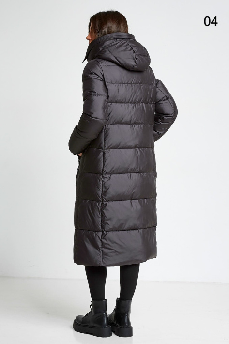 Пуховик чорний зі спини Пуховик Fodarlloy 23519-041