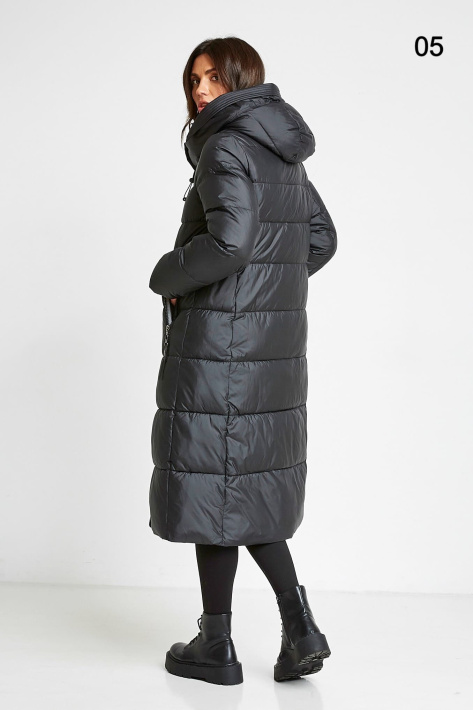 Пуховик сливовий зі спини Пуховик Fodarlloy 23519-059