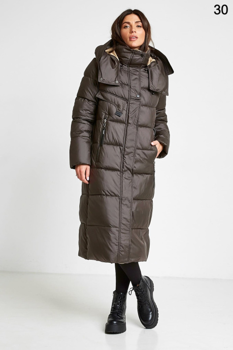 Пуховик кавовий Пуховик Fodarlloy 23519-31