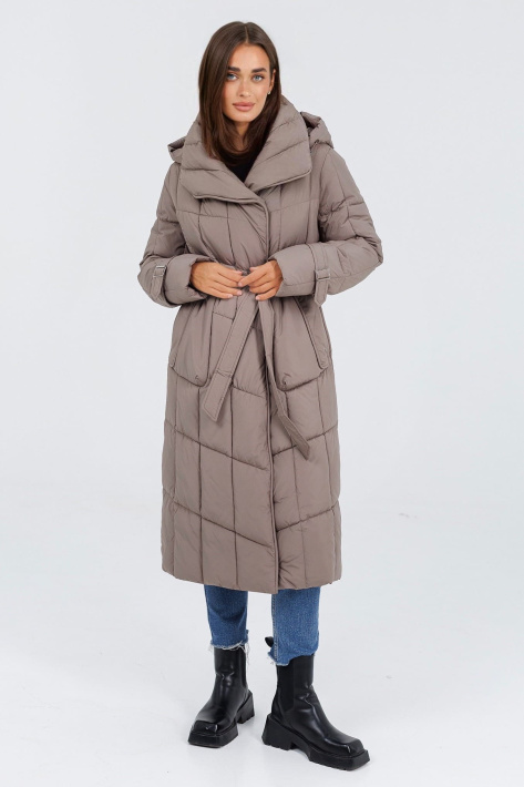 Пуховик з коміром Пуховик з натуральним хутром 25310-4