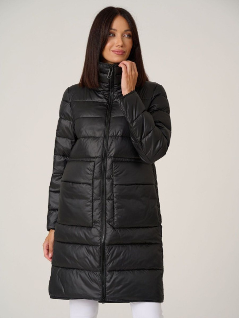 Пуховик двойка черный Пуховик двойка 3501-1