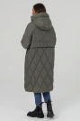 Пуховик жіночий стьобаний Пуховик великих розмірів 508-121