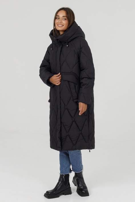 Пуховик жіночий батальний Пуховик великих розмірів 508-19