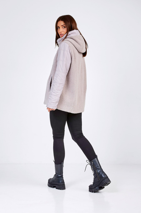 Двостороння куртка чебурашка Двостороння куртка 536-15