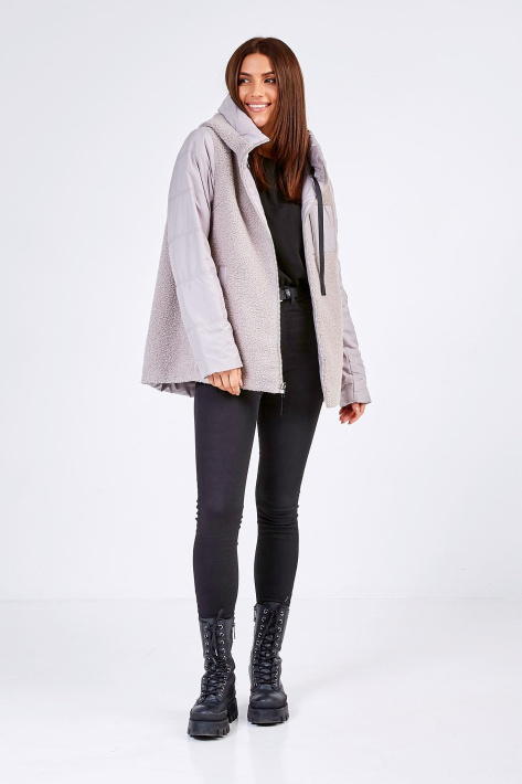 Двостороння куртка на дівчині Двостороння куртка 536-8